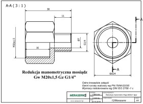 Gw M20x1,5  Gz G1/4